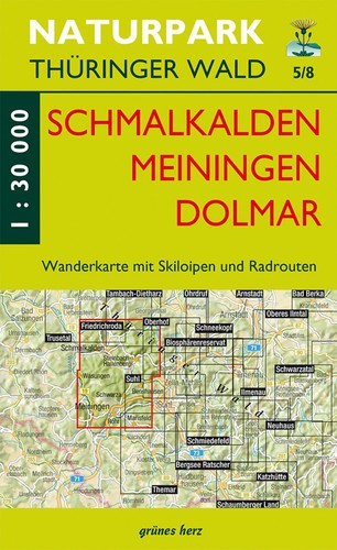 Wanderkarte schmalkalden - wanderkarte,