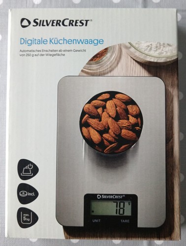 Digital küchenwaage neu - neu, grau