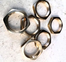 NEU Ersatzmutter Licht-u. Wischerschalter Messing Trabant601 Wartburg Barkas M25