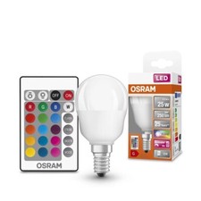 OSRAM E14 LED Leuchtmittel mit Fernbedienung und Farbwechsel dimmbar 4,5W wie 25