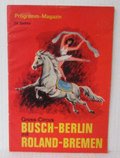 BUSCH-BERLIN GROSS 1965 CIRCUS