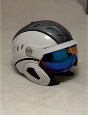 Skihelm mit Visier Slokker