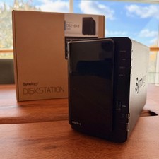 Synology DS216+II 8GB RAM 2-Bay 1.6GHz Desktop NAS Server (Leergehäuse), Schwarz