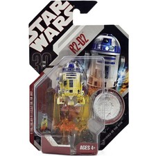 Droid with flames rots - with,
