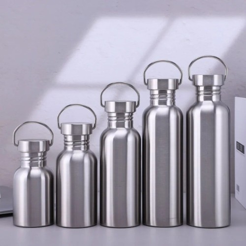 Edelstahl trinkflasche 500ml - edelstahl,