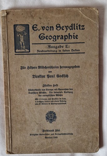 Von seydlitz geographie - e.,