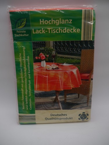 Hochglanz lack tischdecke - tischdecke, rund