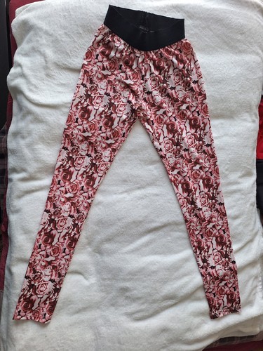 Leggins mit blumenmuster - leggins,
