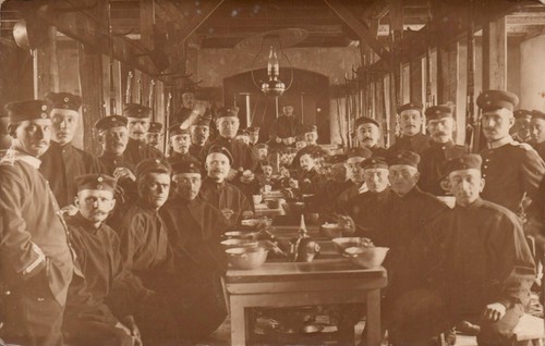 Gruppenfoto soldaten - ak,