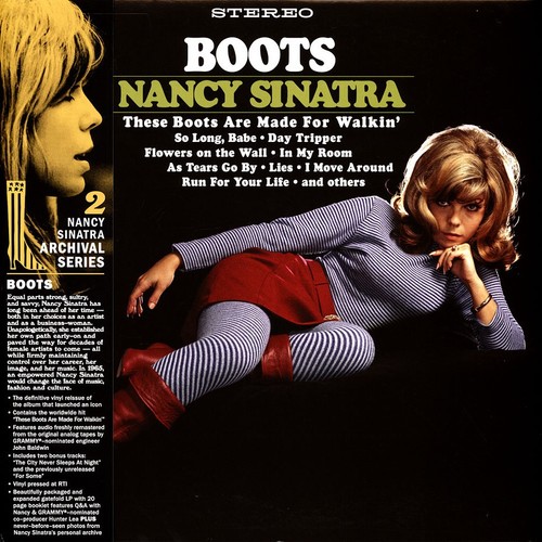 Nancy sinatra boots - -, black