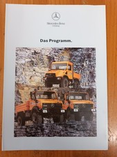 Prospekt Unimog Das Programm traktor schlepper Brochure 20