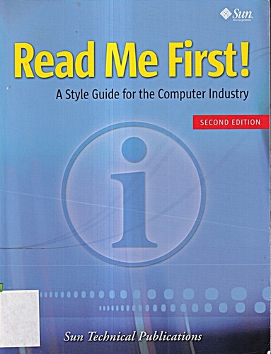 Read first style - style, guide