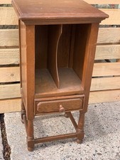 Kleines Bücherregal Bücherschränkchen 60/70er Jahre Eiche