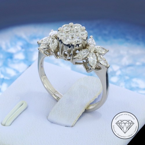 Wert 650 floraler brillant - 5.650,-,