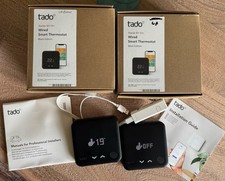 2x tado° smart home FUSSBODENHEIZUNG Thermostat Starter Kit Inkl. Bridge, OVP