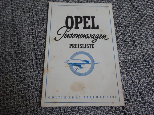 Opel super kadett olympia - super,
