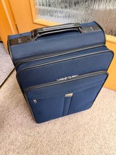 STRATIC Reise Koffer Trolley Räder Teleskopgriff Urlaub - Stoff 53 x 38 x 20 cm