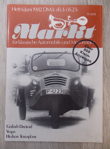 Oldtimer markt juni 1982 - juni,
