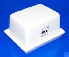 schöne kleine Butterdose weiß ASA Grande Selection _er