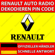 Renault radio dekodieren - radio,