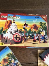 OVP - LEGO 6746 Indianer Zelt Western - Tipi und Poster Anleitung Prospekt