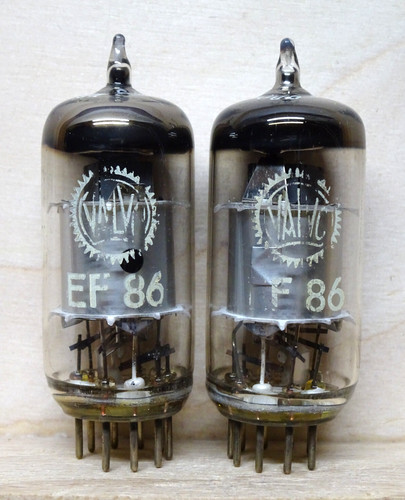 Pair valvo ef86 telefunken - pair:,