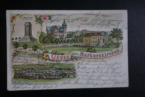 Markneukirchen litho 1904 - markneukirchen,