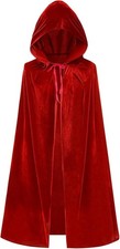 Kinder Umhang Kapuze Samt