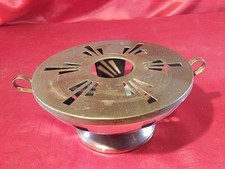 Altes Stövchen Teestövchen Warmhalten Messing Kupfer (5733)