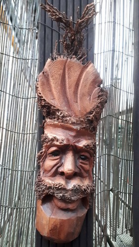 40cm große schnitzerei - ca,