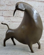 MODERN BRONZE CUBISM ART STIER