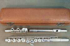 Querflöte Philipp Hammig, Vollsilber in spielbereitem Zustand
