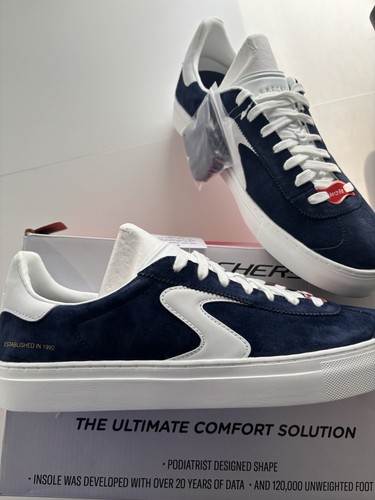 Skechers leder sneaker arch - skechers,