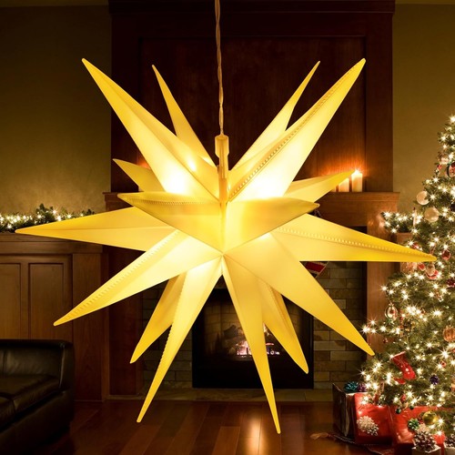 Weihnachtsstern kunststoff - weihnachtsstern,
