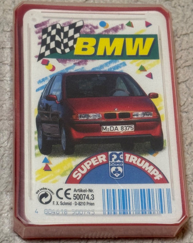Bmw quartett spiel 50074 - quartett,