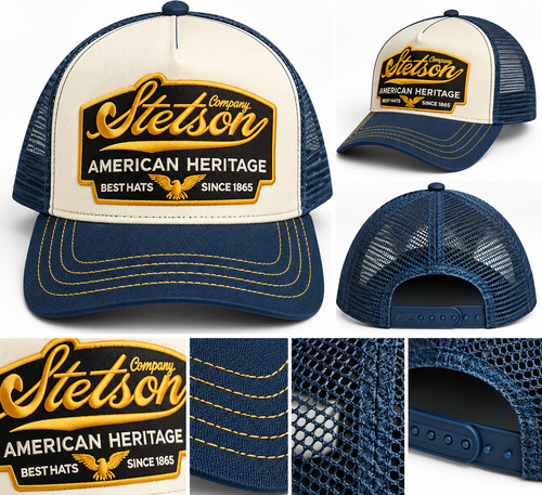Stetson cap truckercap - cap, hat
