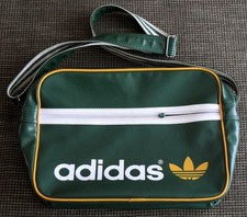 Adidas Airliner Tasche Umhängetasche Vintage Grün Green 80er 90er Rar Original!