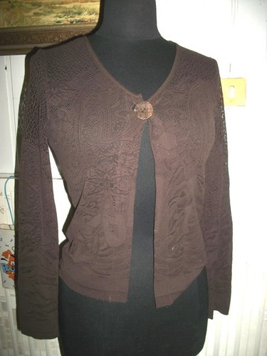 Pullover knopf weste spitze - knopf,