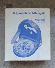original Bezard Kompass  mit Tasche Karton & Anleitung top erhalten