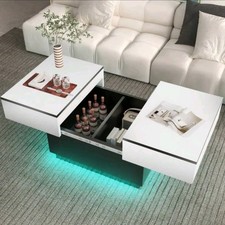 Luxus LED Couchtisch mit