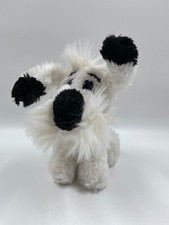 Asterix & Obelix Idefix Hund Stofftier Plüschtier schwarz weiß Nounours ca. 20cm