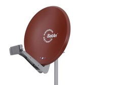 Kathrein CAS90 Satelliten-Antenne Rotbraun