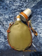 Labeflasche Feldflasche Schweiz Armee 1966 Poggioli Lugano Suisse Sigg Feldfasch