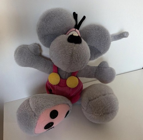 Diddl plüsch maus grau pink - diddl,