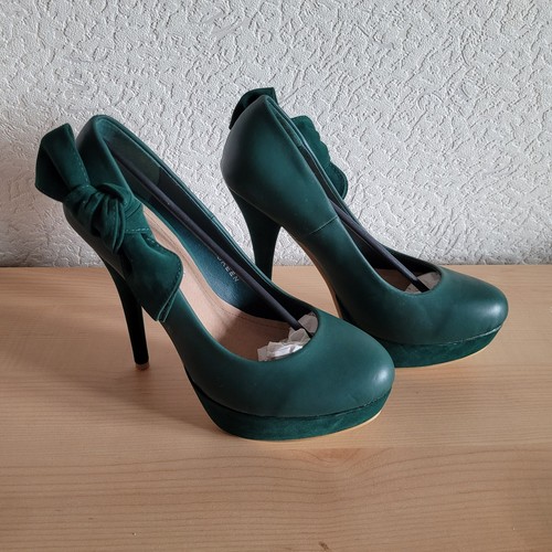 Elegante plateau high heels - elegante,