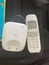 Gigaset AL220A weiß Schnurlostelefon mit Anrufbeantworter
