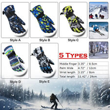 Winter Skihandschuhe Ski Snowboard Handschuhe Damen Herren Thermo Wasserdicht