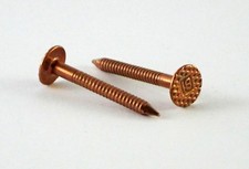 KupferNagel BreitkopfStift 1 kg Widerhakengewinde made in Germany DachpappStift