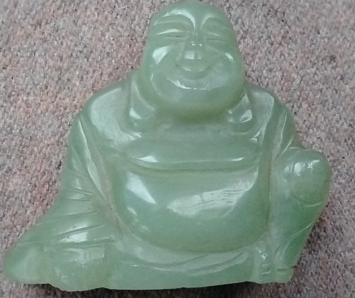 Vintage sitzender buddha aus - sitzender,