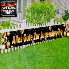 Jugendweihe Dekoration Schwarz